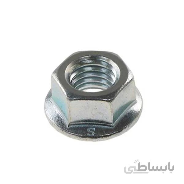 مهره واشردار مدل M6 بسته 100 عددی
