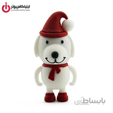 فلش مموری عروسکی کینگ فست مدل DO-14 طرح Red Hat Dog ظرفیت 32 گیگابایت