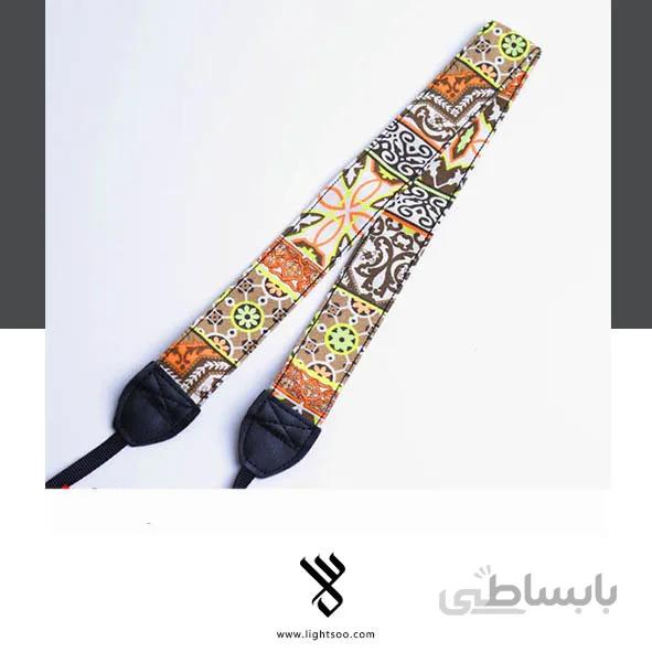 بند دوربین طرح دار (camera strap 01 )