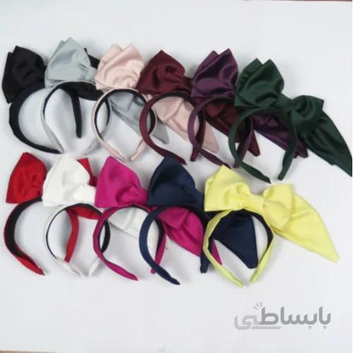 تل پاپیون بزرگ پارچه ساتن آمریکایی