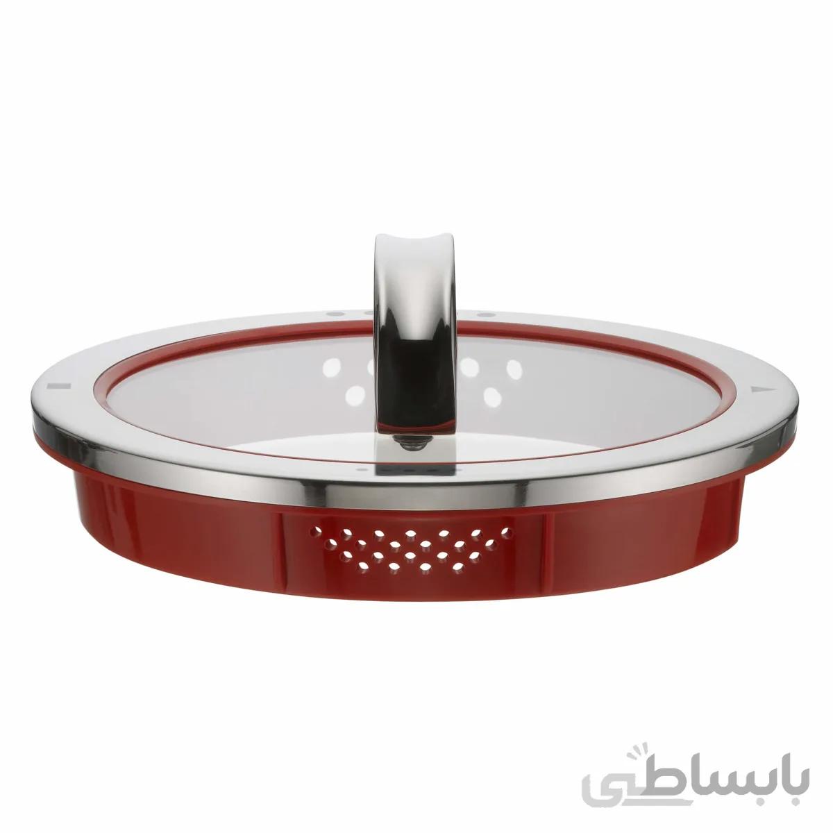 در قابلمه و تابه دبلیو ام اف مدل WMF Glass lid Function 4 24cm