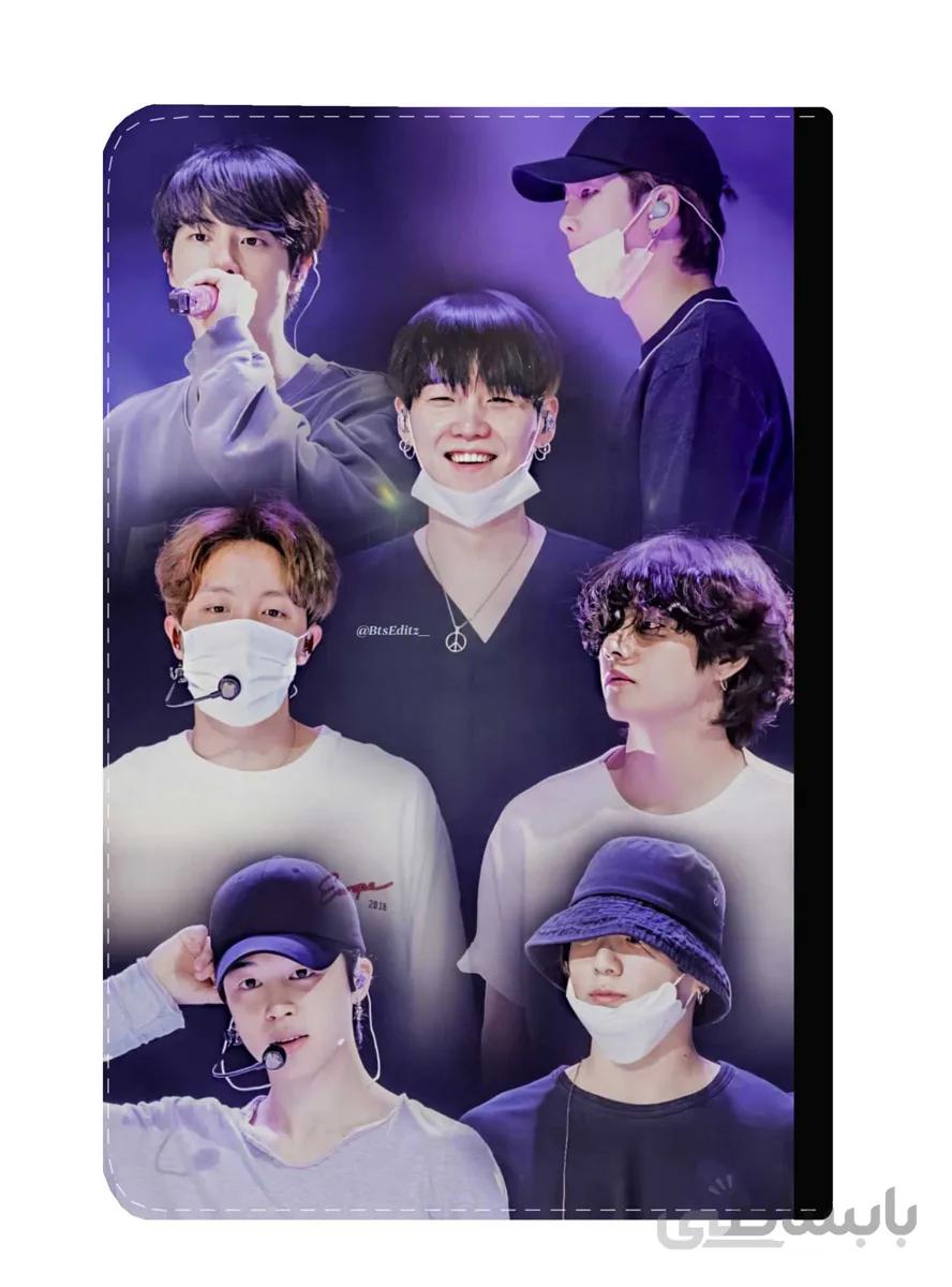 کلاسور طرح bts with mask