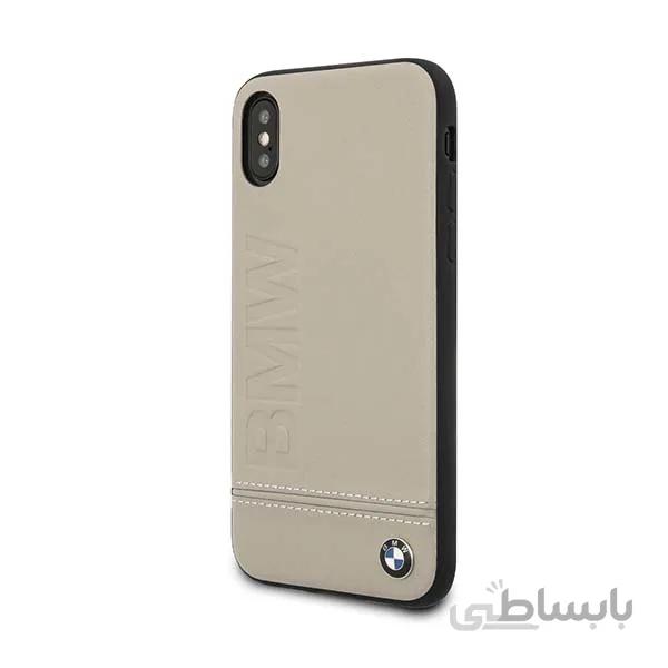 قاب سی جی موبایل BMW Leather برای iPhone X/XS