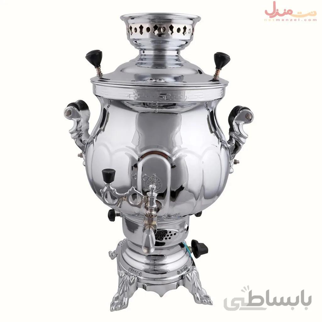 سماور گازی کیهان مدل جام قلم ظرفیت 8 لیتر