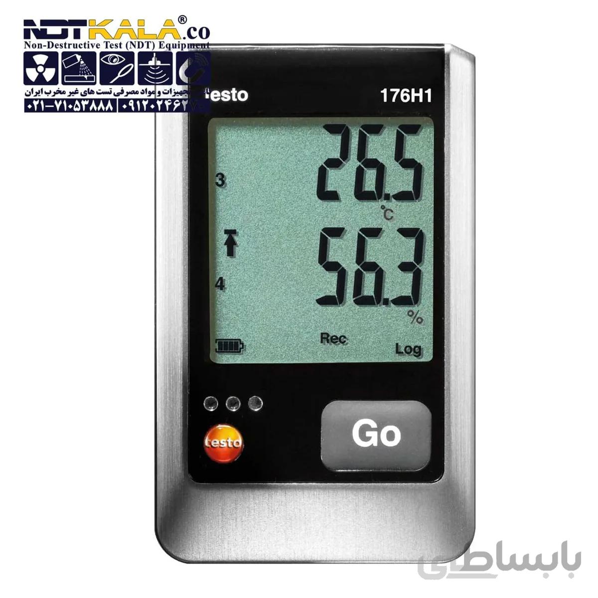 ترموگراف دما و رطوبت تستو TESTO 176-H1