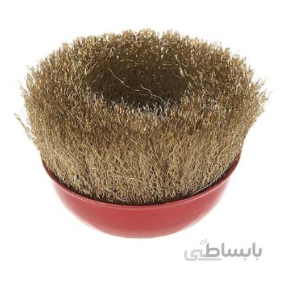 فرچه سیمی کاسه ای افشان قطر100میلیمتری