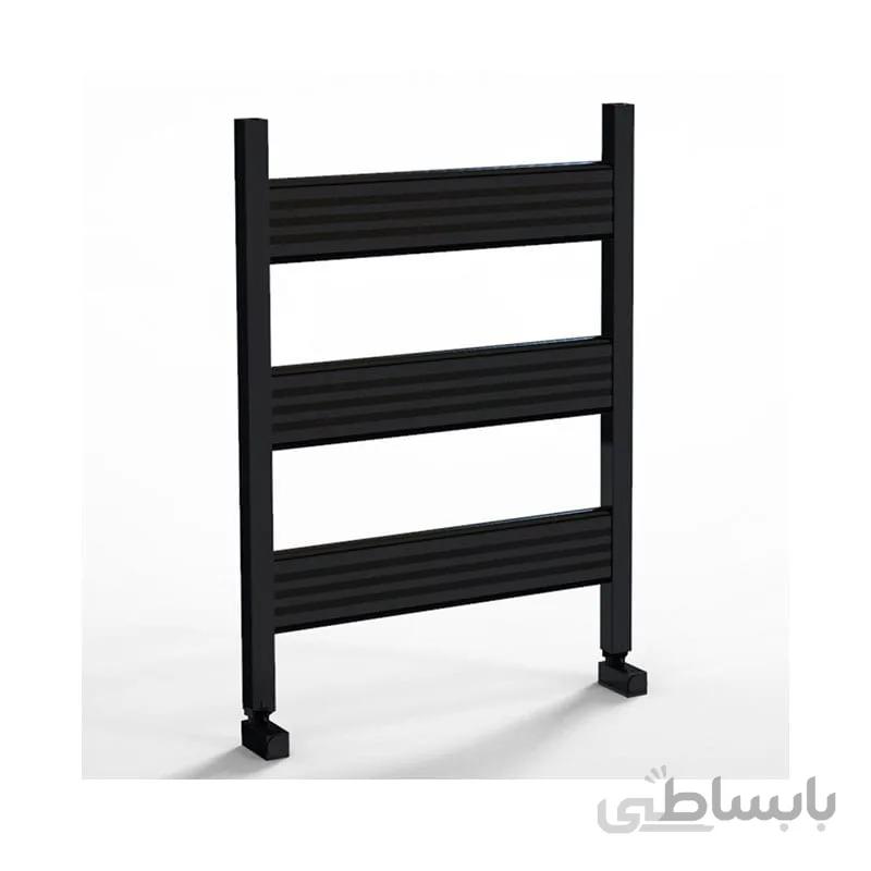 حوله خشک کن آلومینیوم مشکی کریستال