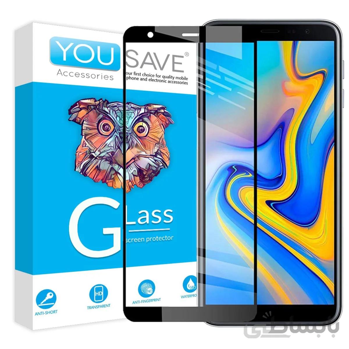 گلس تمام صفحه یوسیو مناسب برای گوشی سامسونگ Galaxy J6 Plus