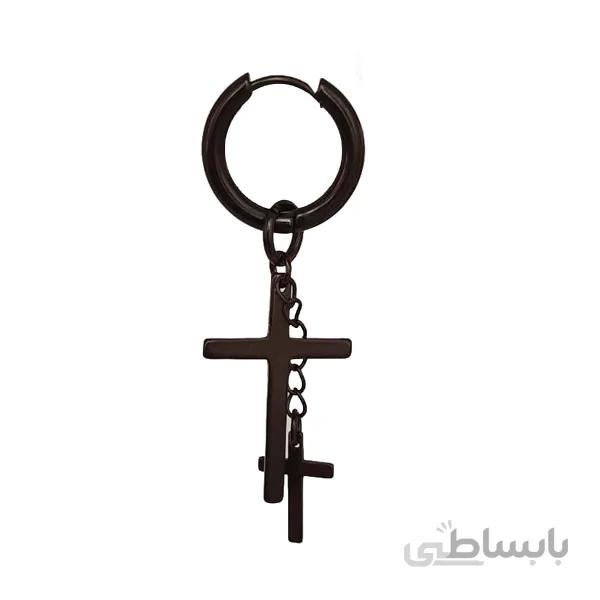 پیرسینگ گوش صلیب کد p50