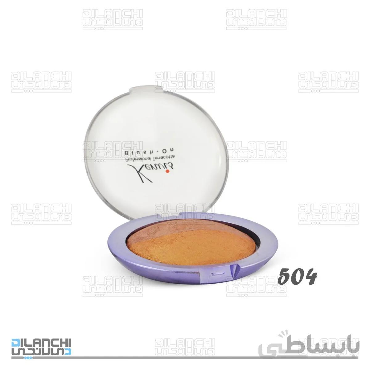 رژگونه تراکوتا کنویس شماره k504
