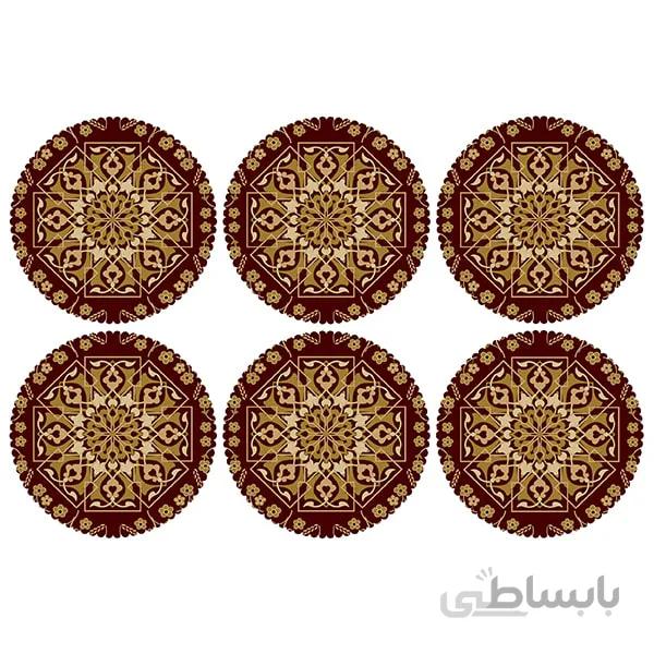 زیرلیوانی رنس کد C2-42452 بسته ۶ عددی