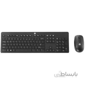 کیبورد و ماوس بی سیم اچ پی مدل Slim T6L04AA ا HP T6L04AA Slim Wireless Keyboard and Mouse