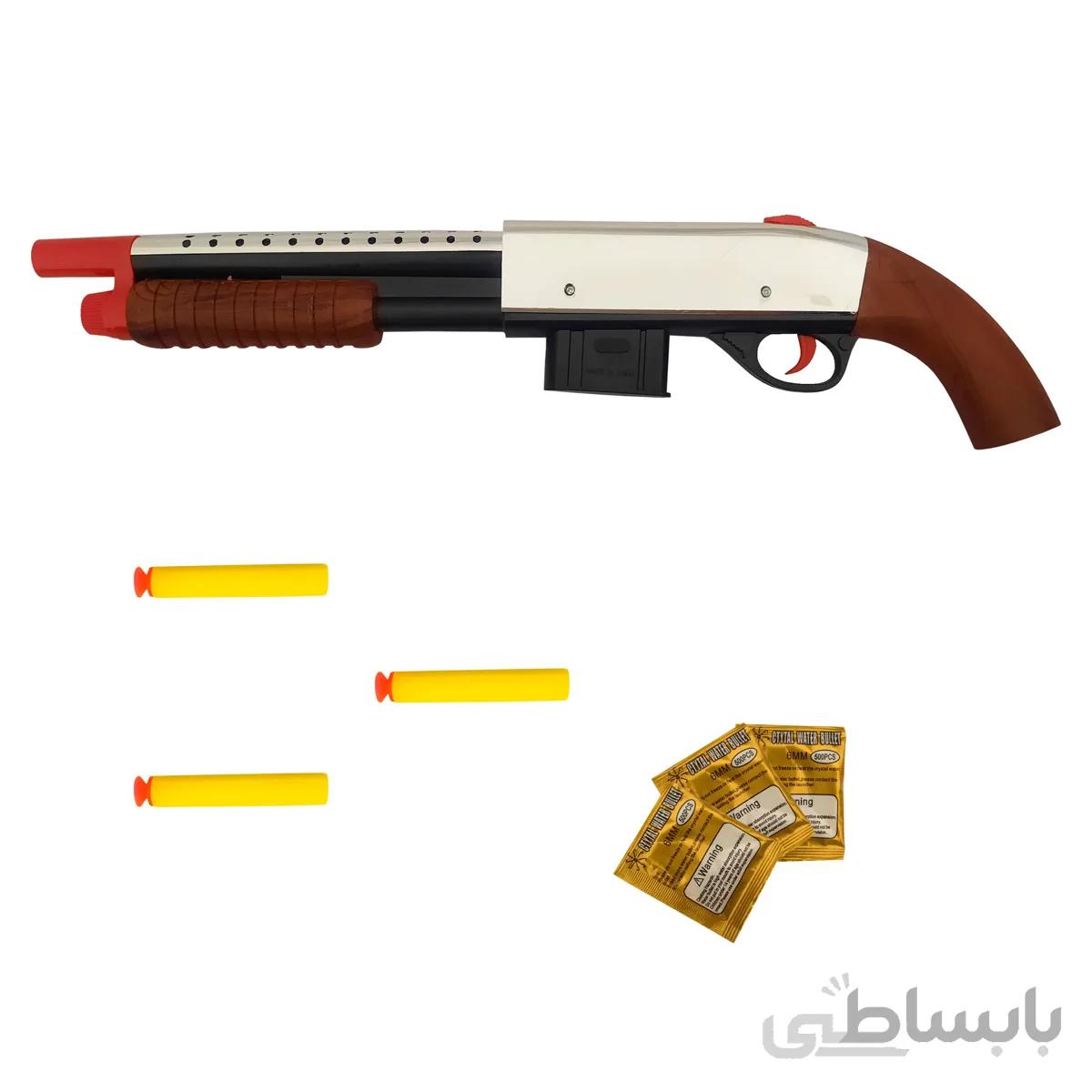 تفنگ بازی طرح وینچستر مدل MUNDO GUN 303 مجموعه 7 عددی