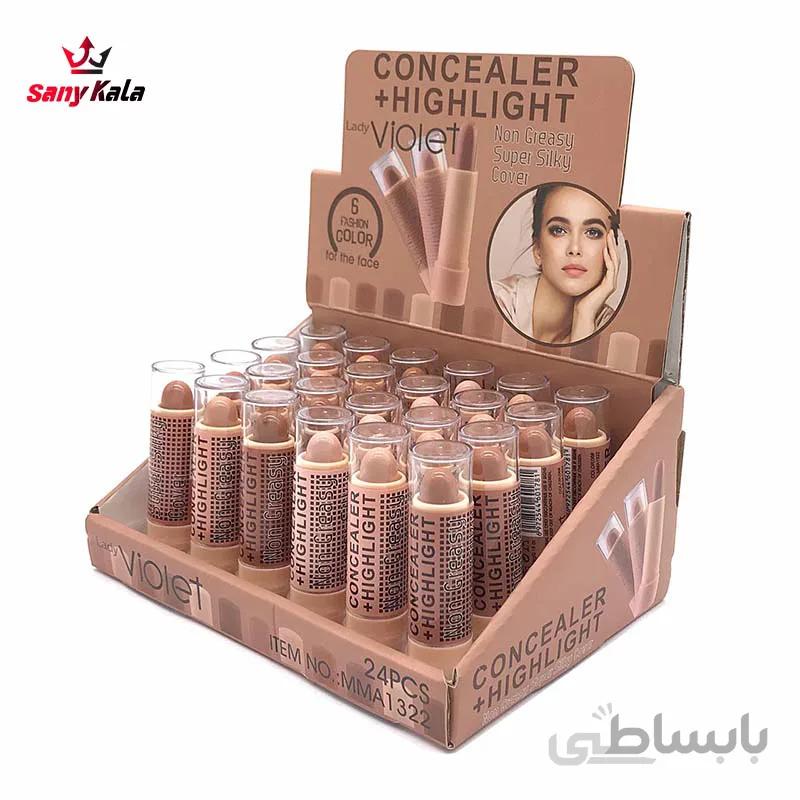 کانسیلر جامد استیکی ویولت Violet ا Violet Sticky Solid Concealer