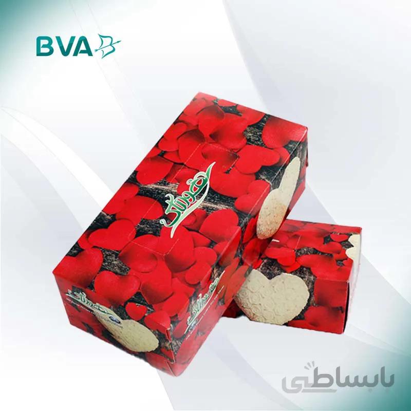 دستمال جعبه ای طرح عشق