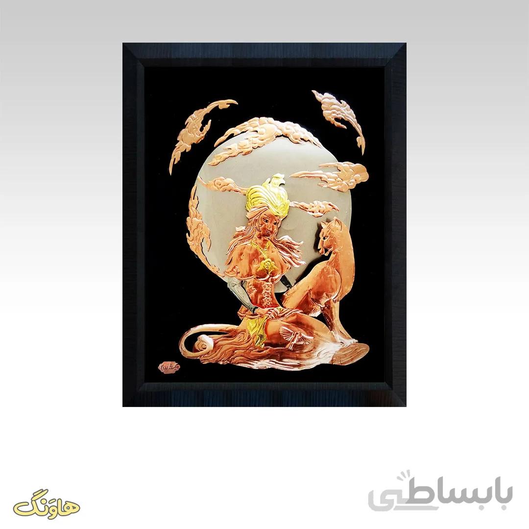 تابلو ماه و پلنگ G001