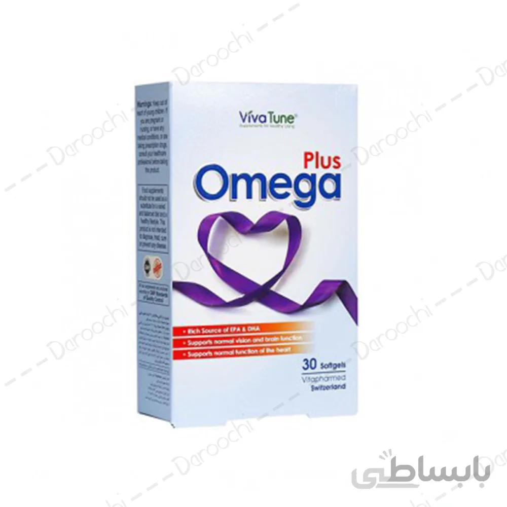 سافت ژل امگا پلاس ویوا تون | Viva Tune Omega Plus