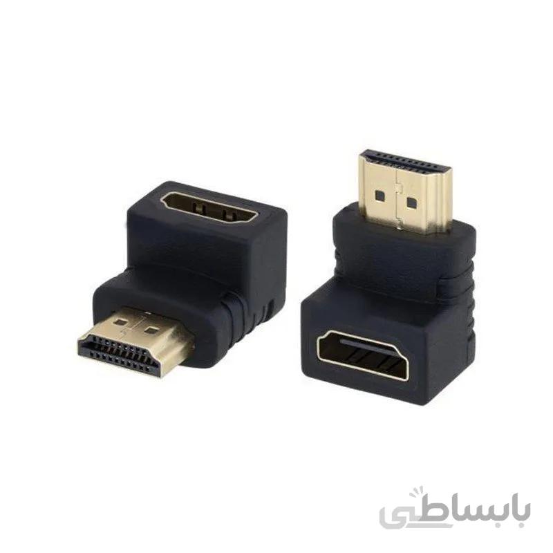 تبدیل HDMI با زاویه 90 درجه فرانت FN-HAF90 ا Faranet HDMI A/M to HDMI A/F Adapter With a 90 Degree Angle / FN-HAF90