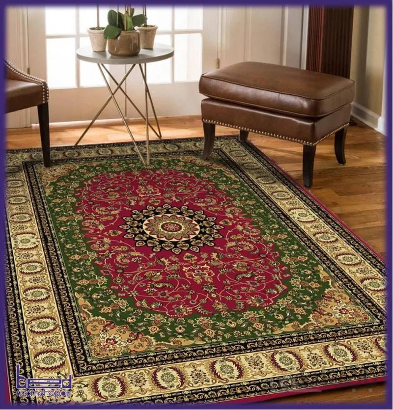 رو فرشی کشدار مخمل مدل R1006