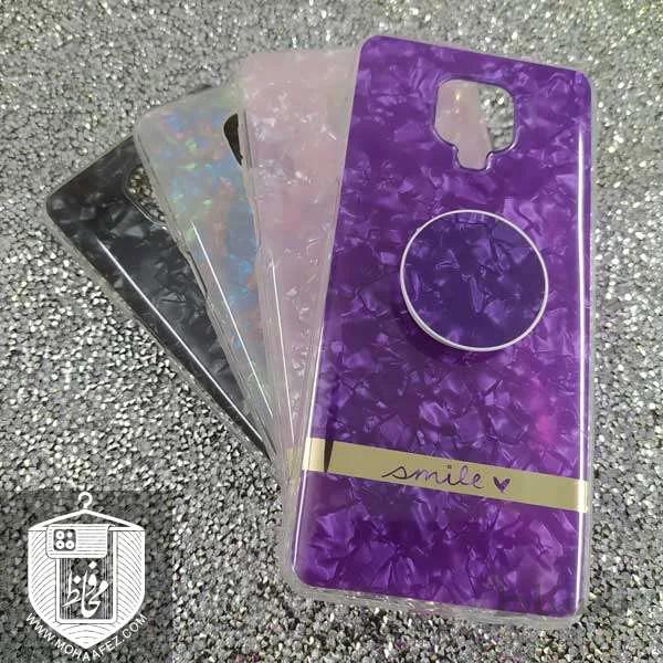 قاب پاپ سوکت دار شیائومی Redmi note 9s / note 9 pro / note 9 pro max طرح یخی کد XM308