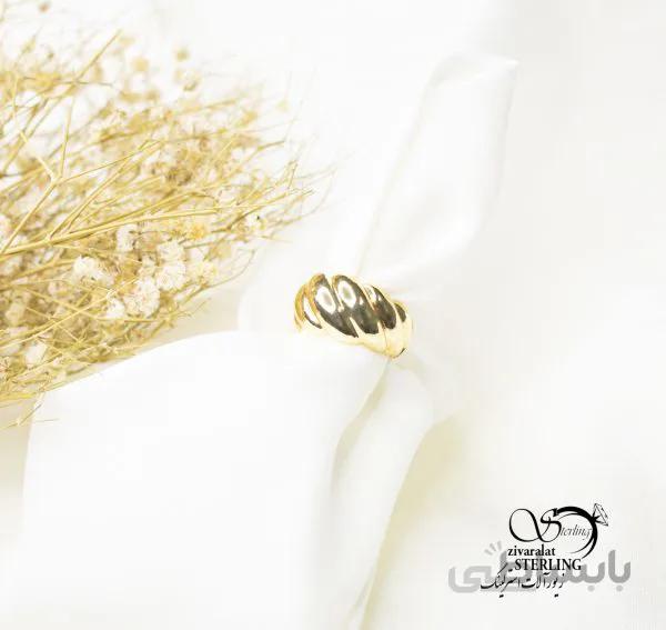 انگشتر صدفی ریز زنانه
