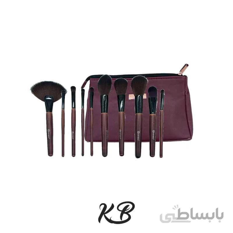ست براش چوبی 10 تکه BH Cosmetics
