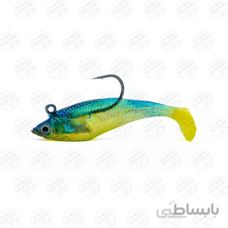 طعمه ماهیگیری ماهی ژله ای کایدا AG011 03CPT بسته 3 عددی