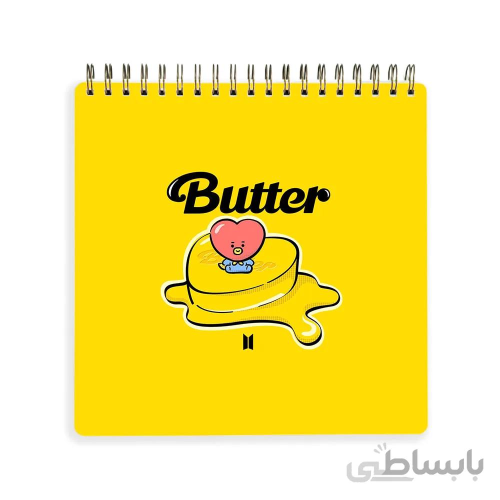 دفترچه يادداشت bts butter کد 10100210