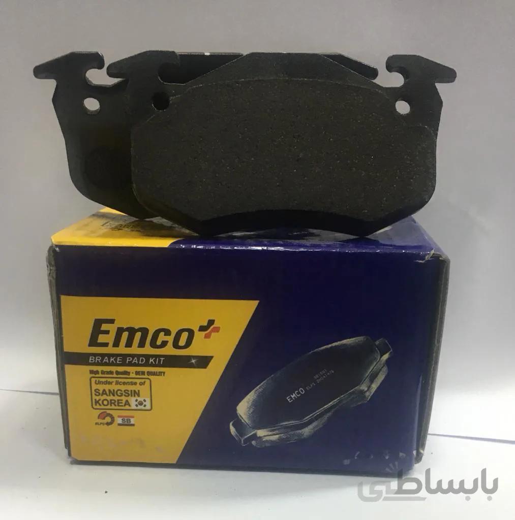 لنت ترمز عقب دیسکی پژو 206 تیپ 5 EMCO امکو