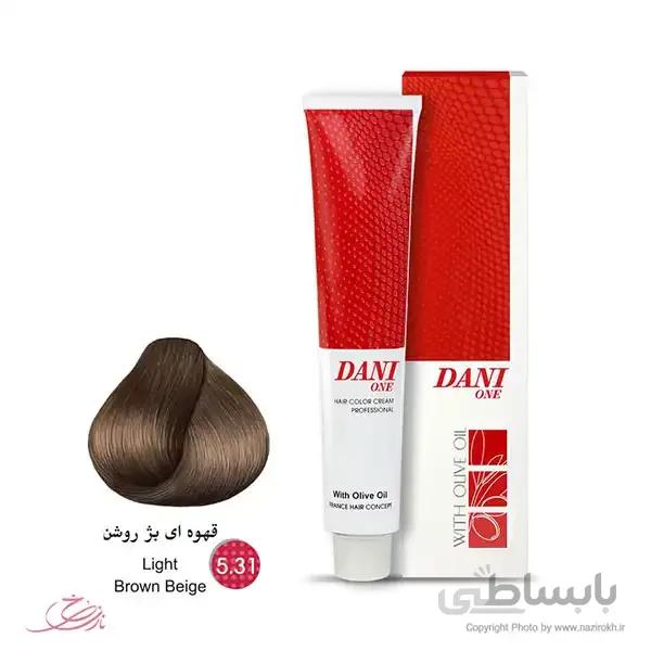 رنگ مو دنی وان سری بژ حجم 100 میلی لیتر