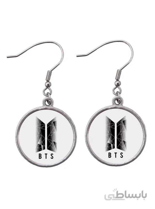 گوشواره دخترانه طرح bts
