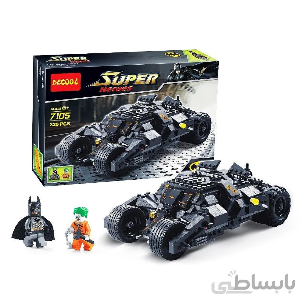 اسباب بازی لگو ساختنی ماشین بتمن مدل 7105 batman-اسباب بازی