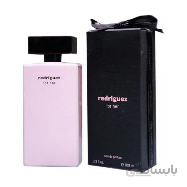 ادو پرفیوم زنانه نارسیس فراگرنس ورد مدل Redriguez For Her حجم 100 میلی لیتر ا Fragrance World Redriguez For Her Eau De Parfum For Women 100ml