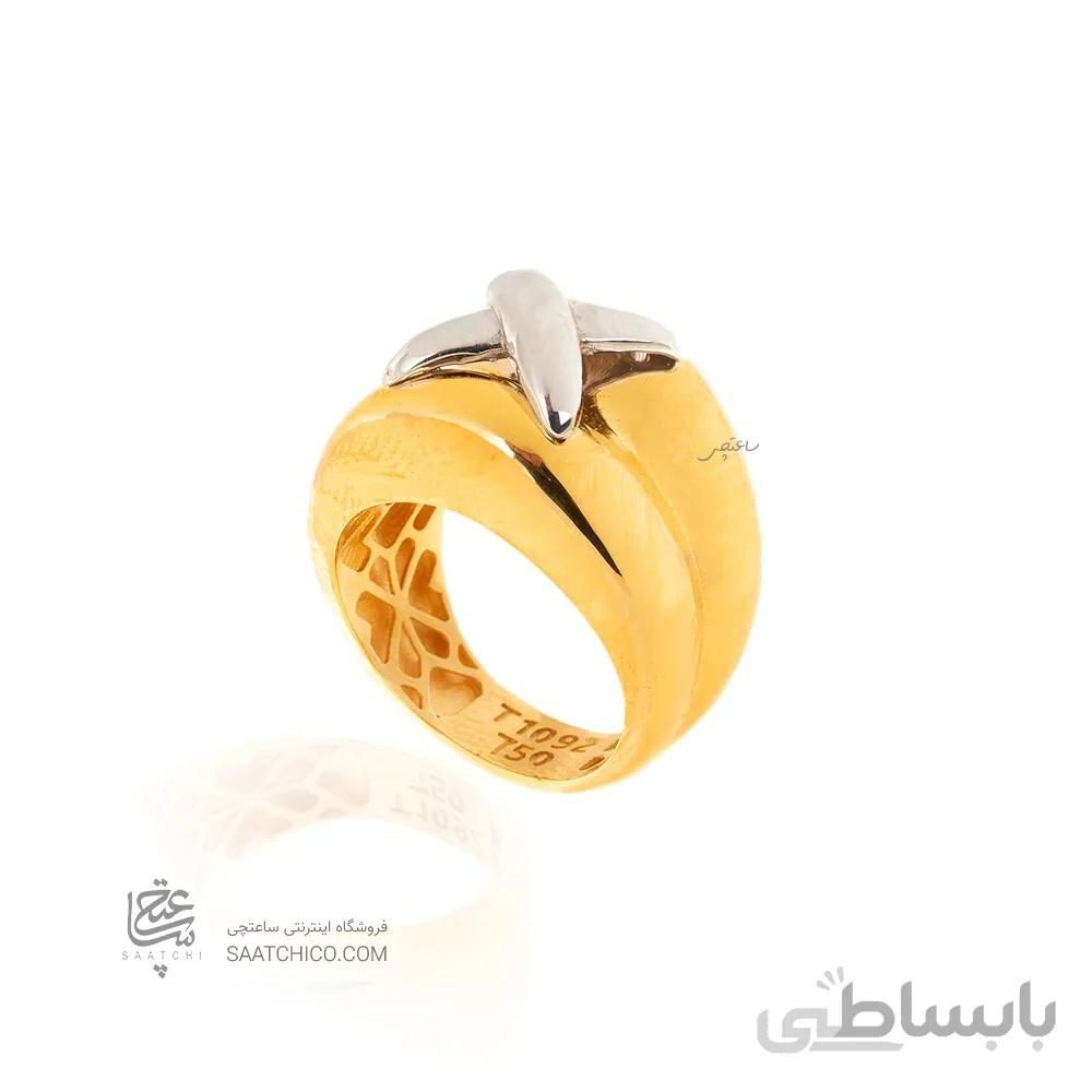 انگشتر طلا طرح دامله کد CR568