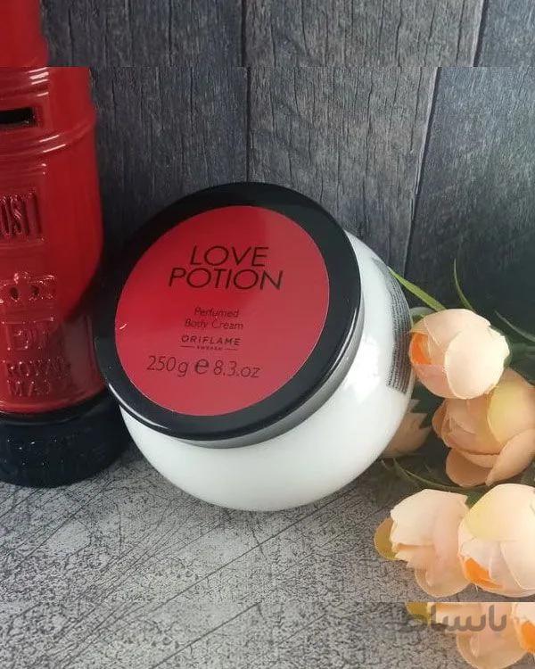 کرم بدن کاسه ای عطری لاوپوشن اوریفلیم 31779 ا LOVE POTION Love Potion Perfumed Body Cream 31779