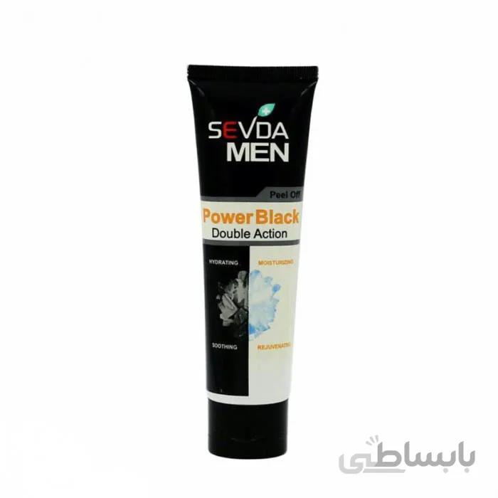ماسک صورت Sevda مدل Power Black حجم 100 میلی لیتر ا Sevda Power Black Face Mask 100ml
