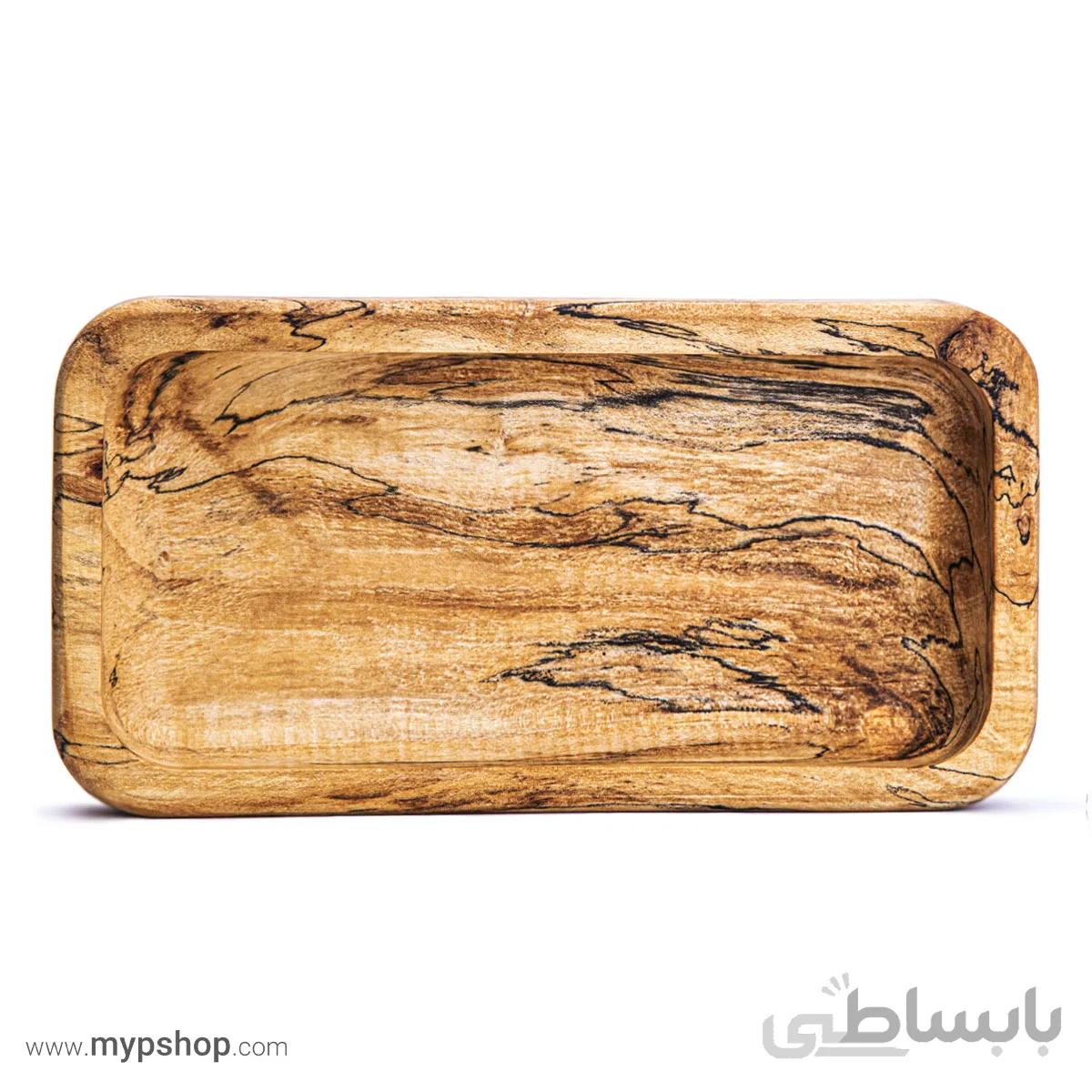 ظرف سرو یک تکه چوبی(چوب ممرز)