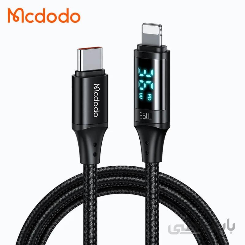 کابل شارژ لایتنینگ مک دودو MCDODO CA-1030 Type-C to Lightning Cable