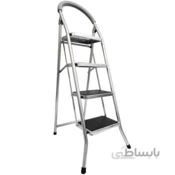 نردبان ۴ پله فلزي الوند آلوم پارس