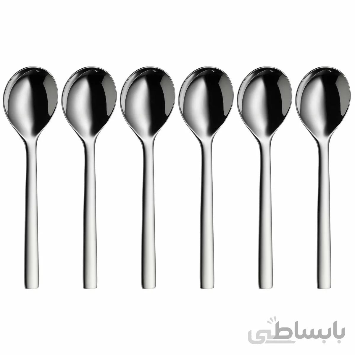 قاشق قهوه خوری 6 پارچه دبلیو ام اف مدل WMF Espresso spoon NUOVA