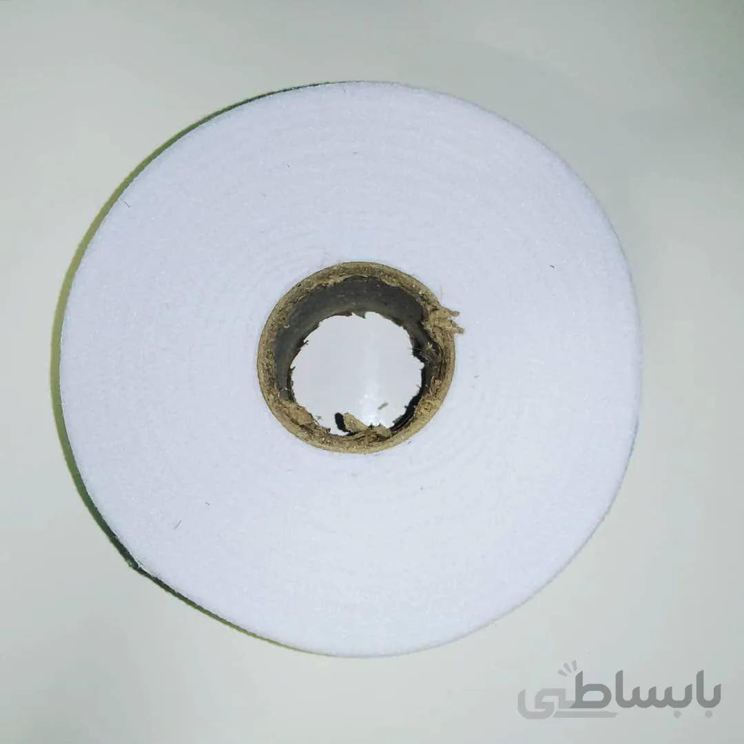 لایی کاغذی 5 سانت سفید