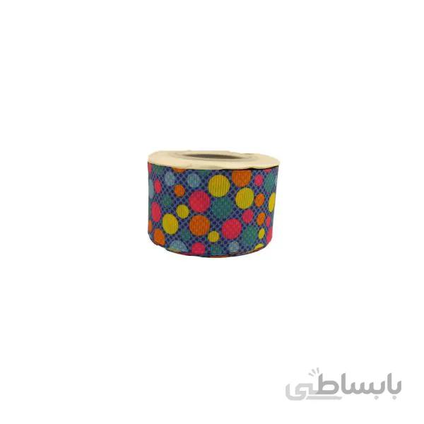 روبان گروگن 4 سانت طرح دار متری کد 3105G