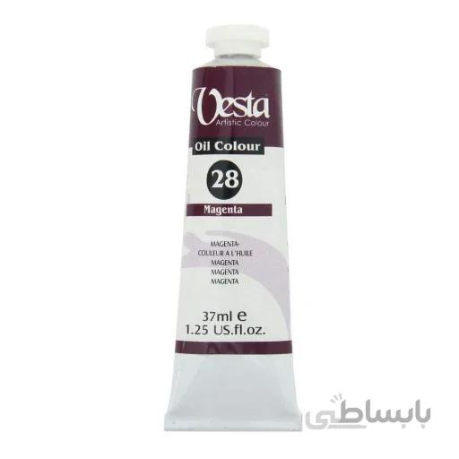 رنگ روغن وستا Magenta 28 حجم 37 میل