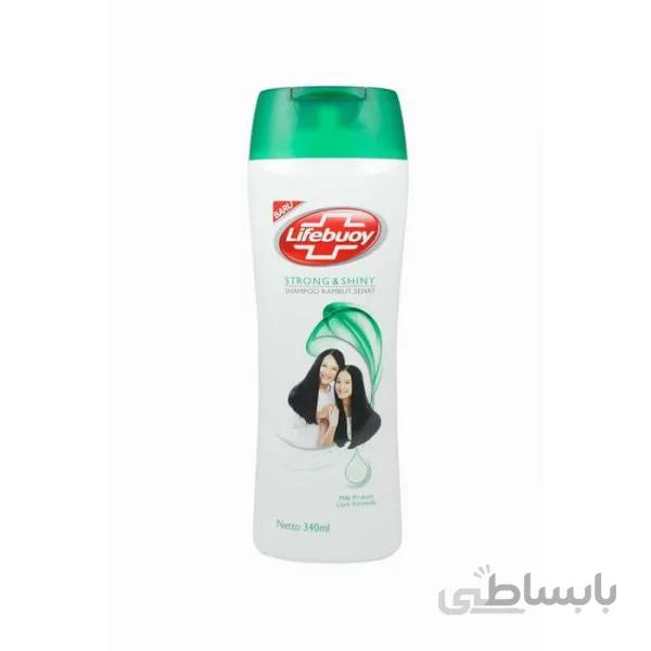 شامپو لایف بوی ۳۴۰ml مخصوص موهای قوی و براق – Lifebuoy shampoo kaut & berkilau – Storng & shiny – 340ml