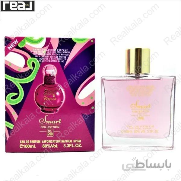 عطر زنانه اسمارت کد 250 با رایحه بریتنی اسپیرز فانتزی Smart Collection Britney Spears Fantasy حجم 100 میل ا عطر زنانه اسمارت کد 250 با رایحه بریتنی اسپیرز فانتزی Smart Collection Britney Spears Fantasy 100 MIL