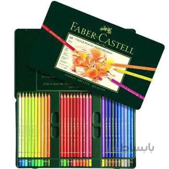 مداد رنگی 60 رنگ فابر-کاستل مدل Polychromos ا Faber-Castell Polychromos 60 Color Pencil