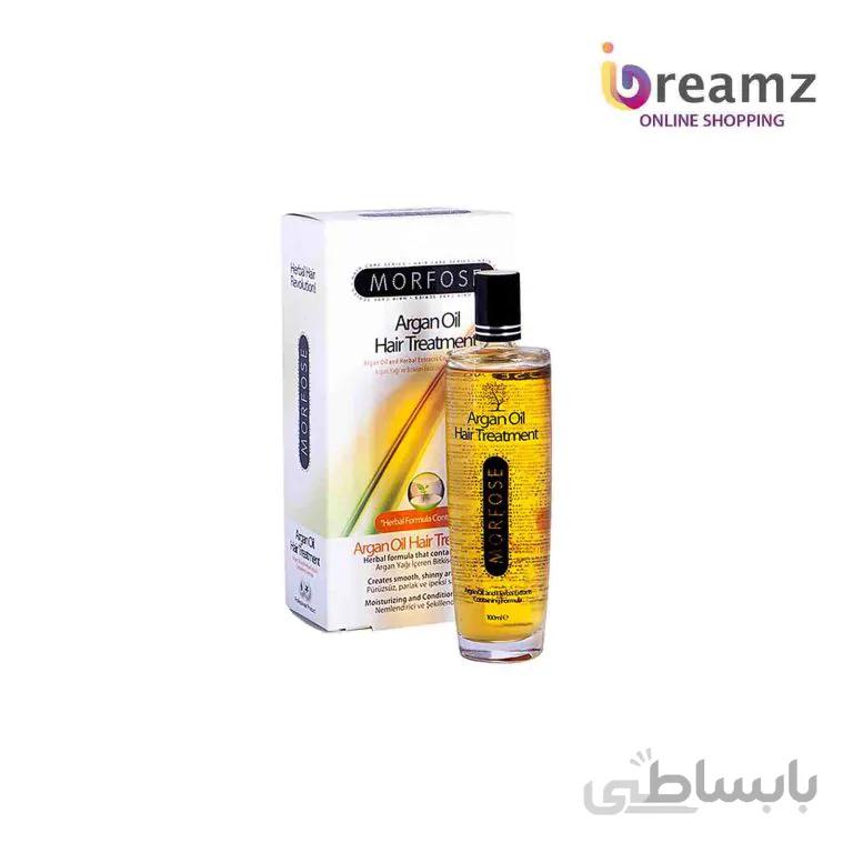 روغن آرگان مورفوس مدل Hair Treatmer مناسب انواع مو 100 میل