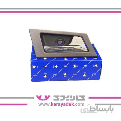 مجموعه دستگیره درب باز کن داخلی جلو چپ دنا و دنا پلاس ایساکویی