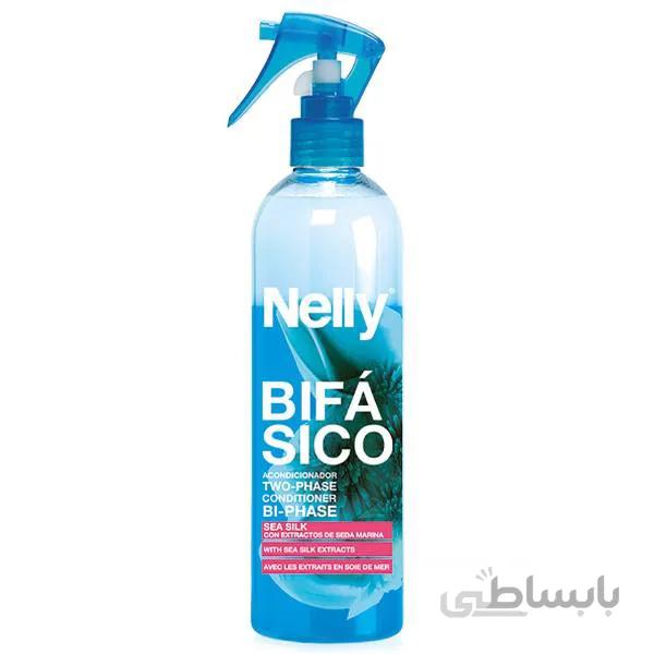 اسپری مو دو فاز روزانه نلی مدل Sea Silk حجم 400 میلی لیتر