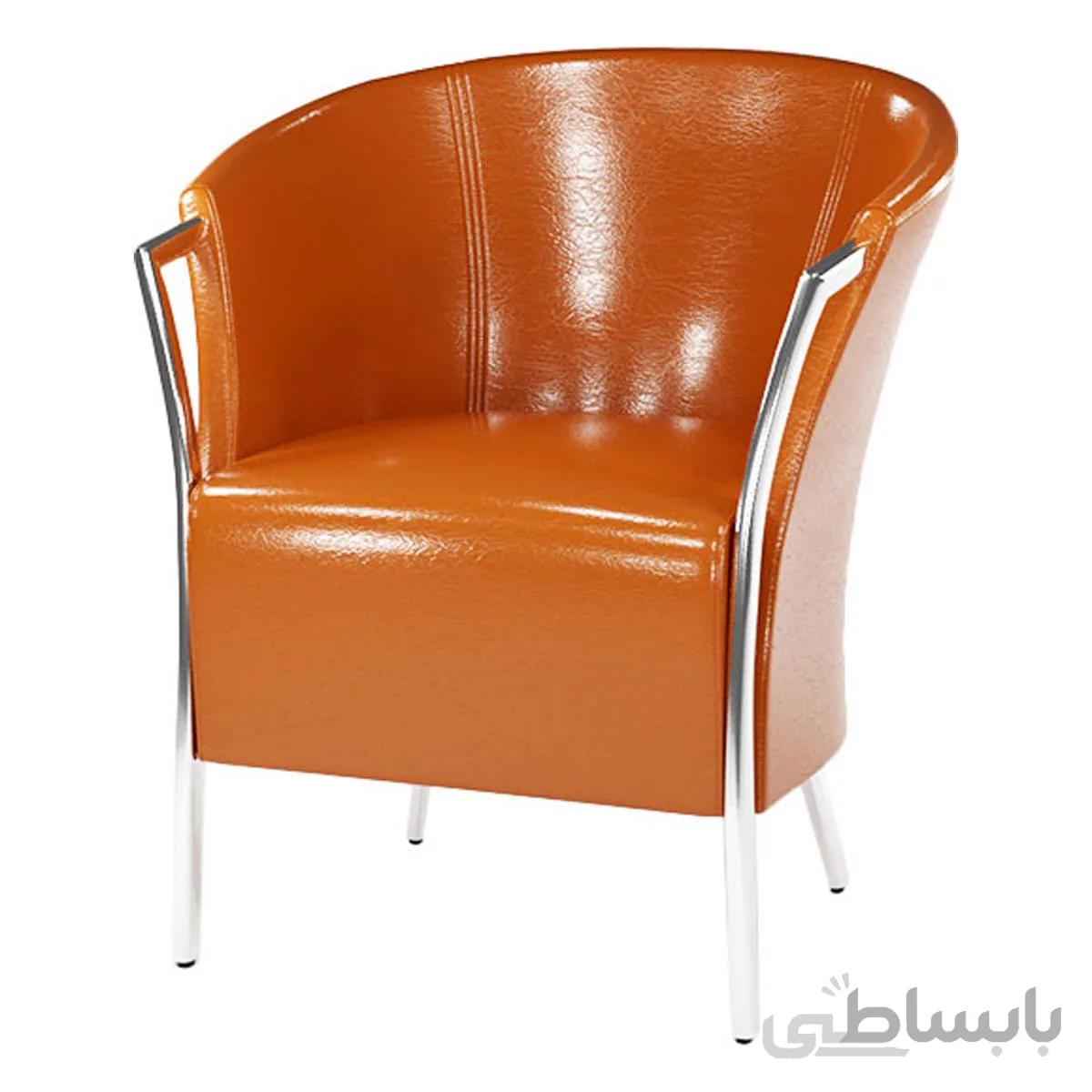 مبل یک نفره کروم سالوادور